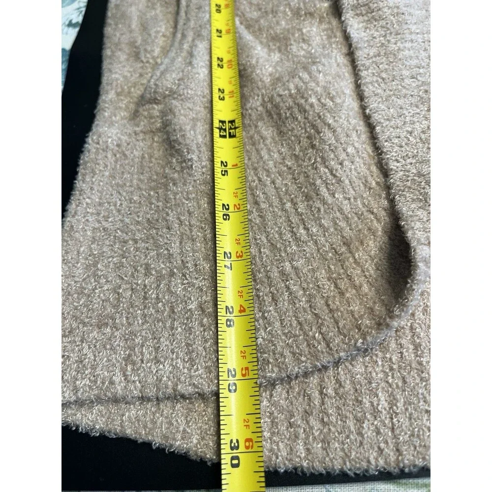 Barefoot Dreams Circle Cardigan CozyChic Lite Open Cardi Sweater Pockets Sz M